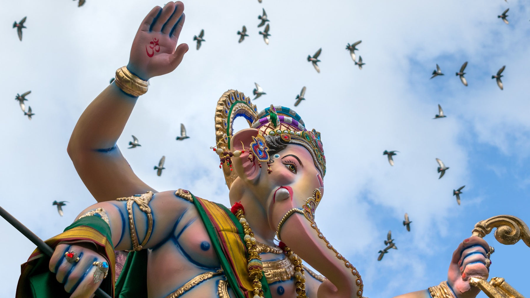 The history and significance of Marble Ganesh Statue in Hinduism.