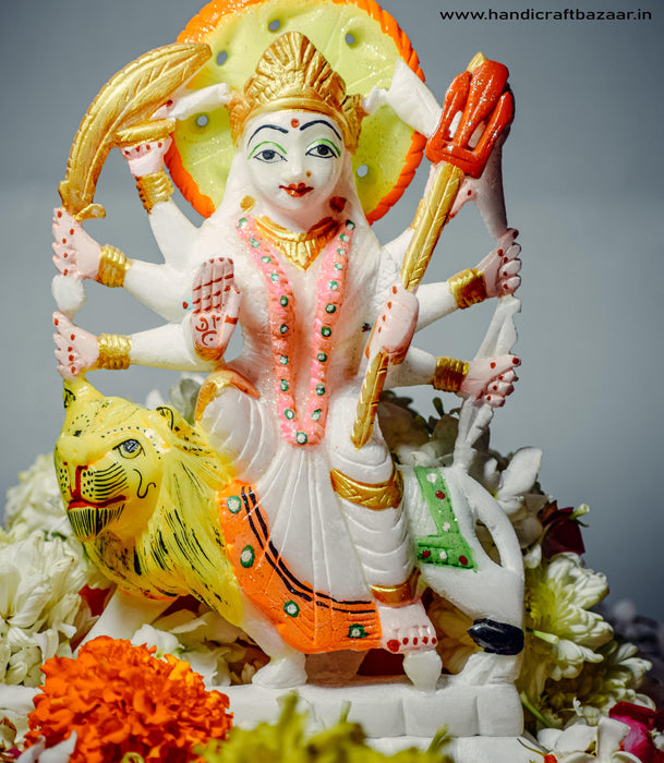 Marble Durga Murti
