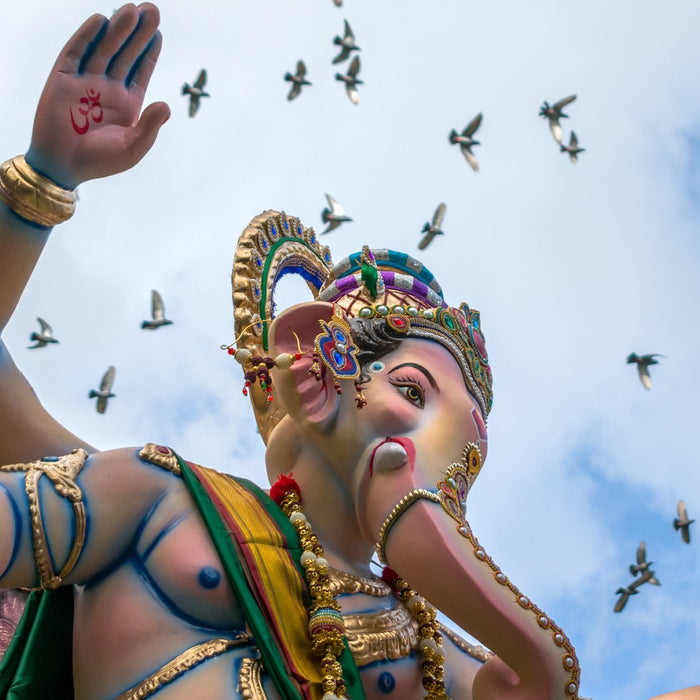 The history and significance of Marble Ganesh Statue in Hinduism.