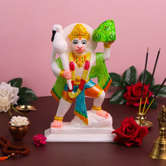 The different styles and variations of Marble Hanuman murti.