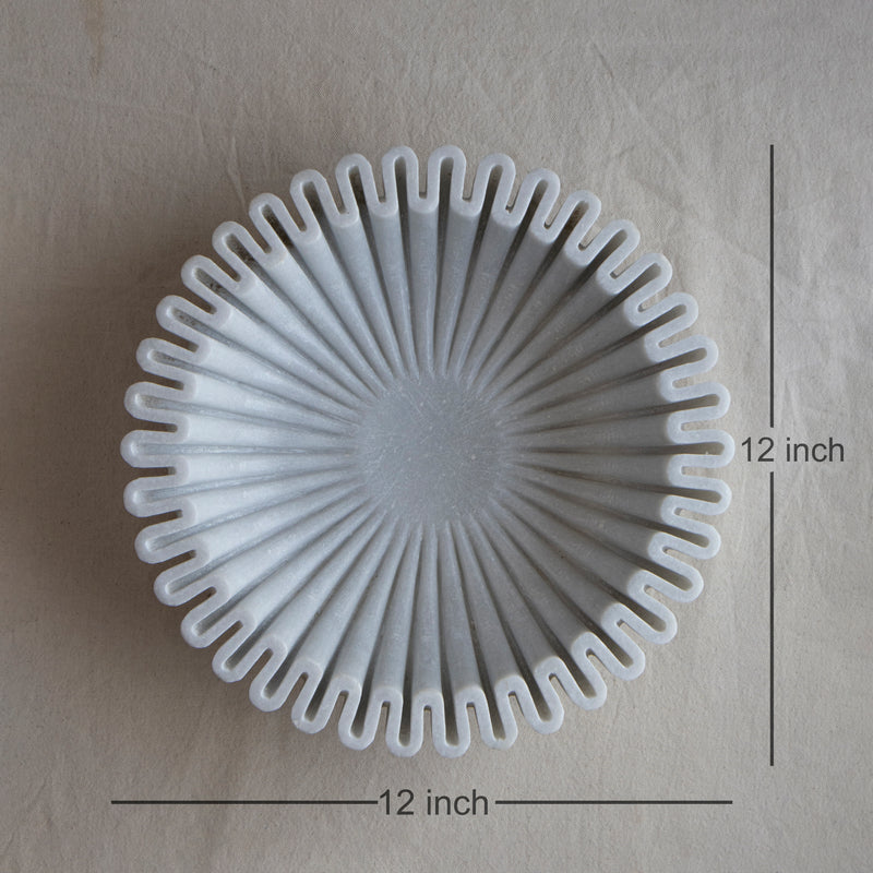 Marble Urli- Scalloped