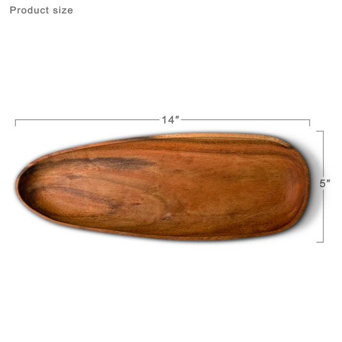 Wooden Platter- Oval Shaped