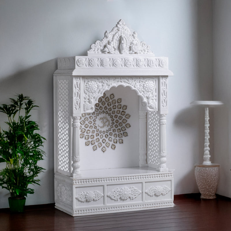 Marble Temple Golden Chakra - Handicraft Bazaar