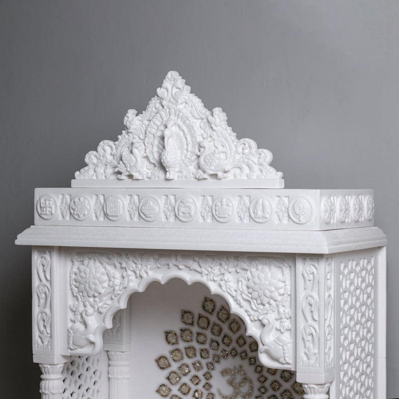 Marble Temple Golden Chakra - Handicraft Bazaar