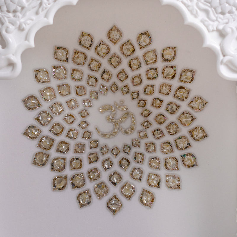 Marble Temple Golden Chakra - Handicraft Bazaar