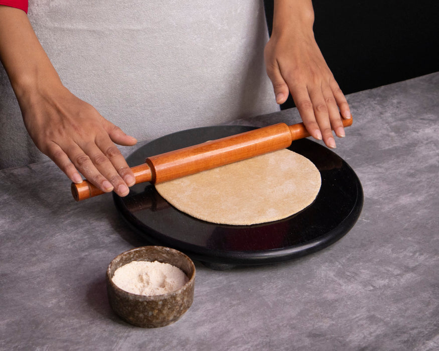 Black Marble Roti Maker (Chakla) — Handicraft Bazaar