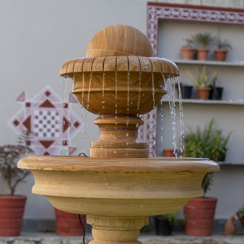 Sandstone Fountain - Handicraft Bazaar