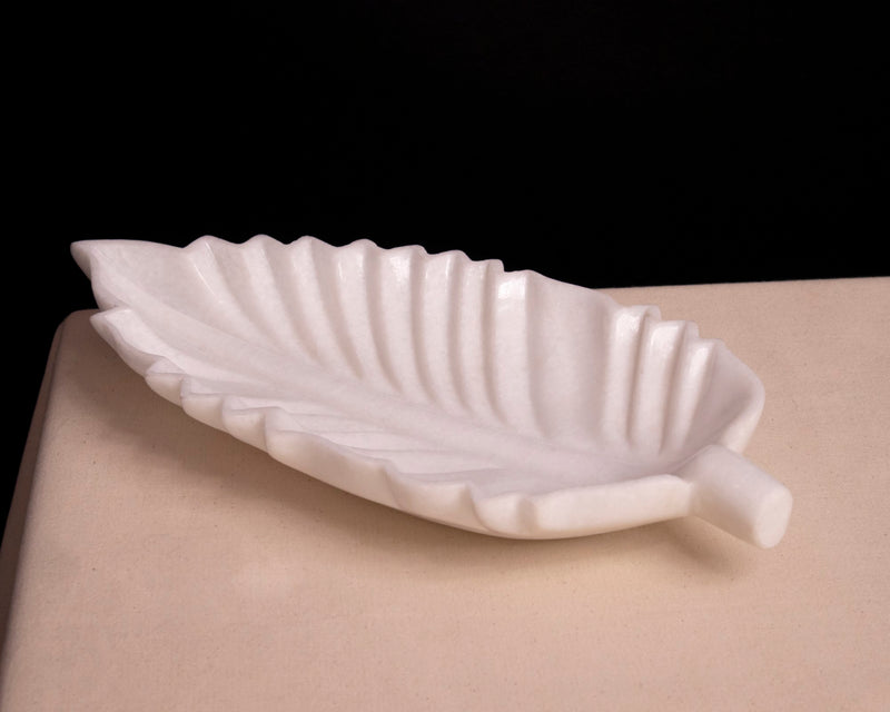 Marble Urli (Leaf) - Handicraft Bazaar