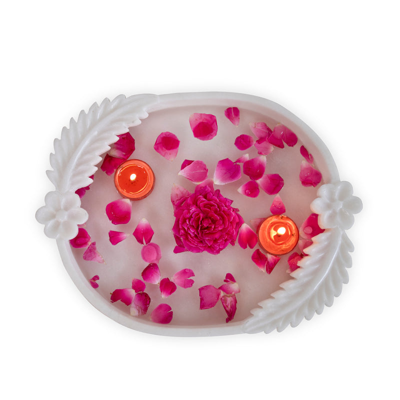 Marble Urli Double Leafed - Handicraft Bazaar