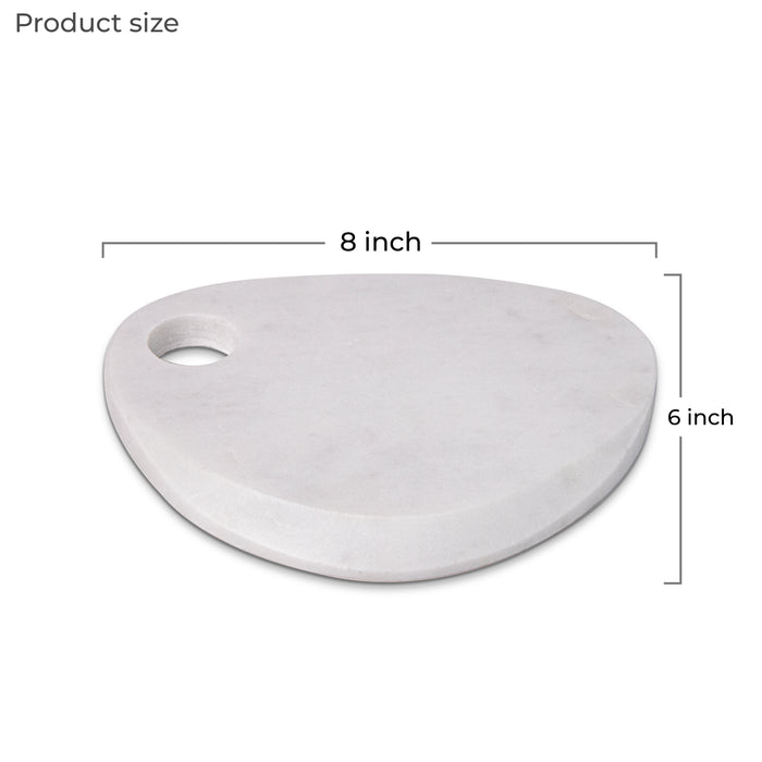 Marble Cheese Board, 8 Inches - Handicraft Bazaar