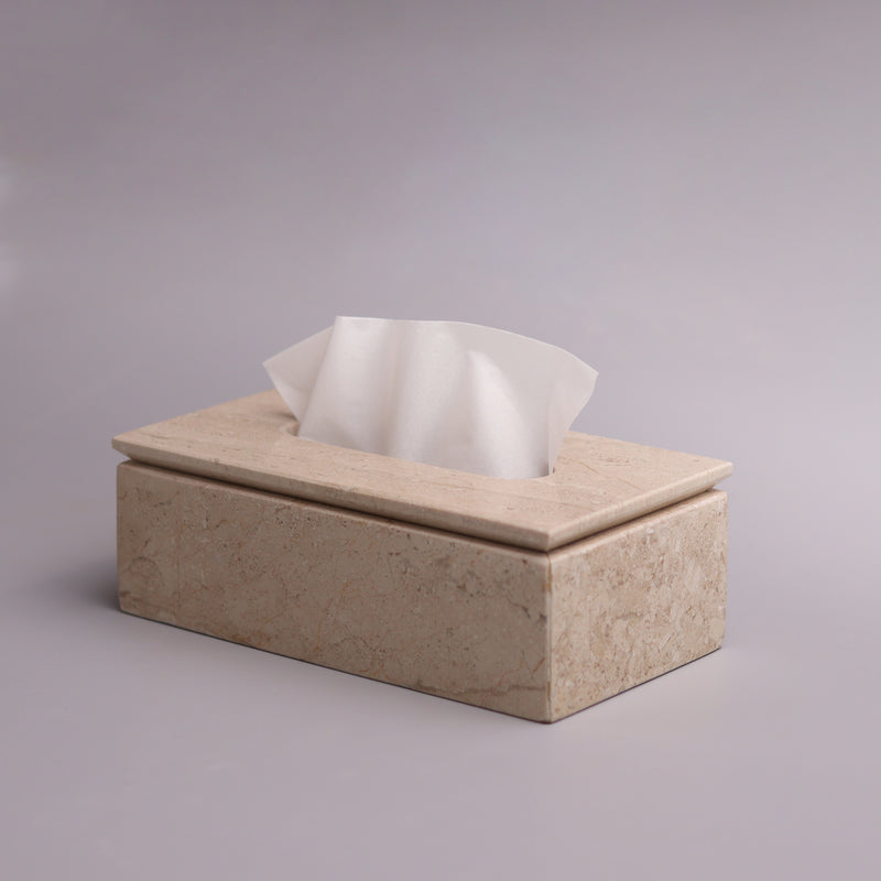 Marble Tissue Box (Dyna) - Handicraft Bazaar