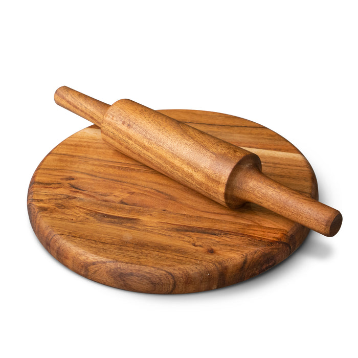 Wooden Chakla with Belan - Handicraft Bazaar