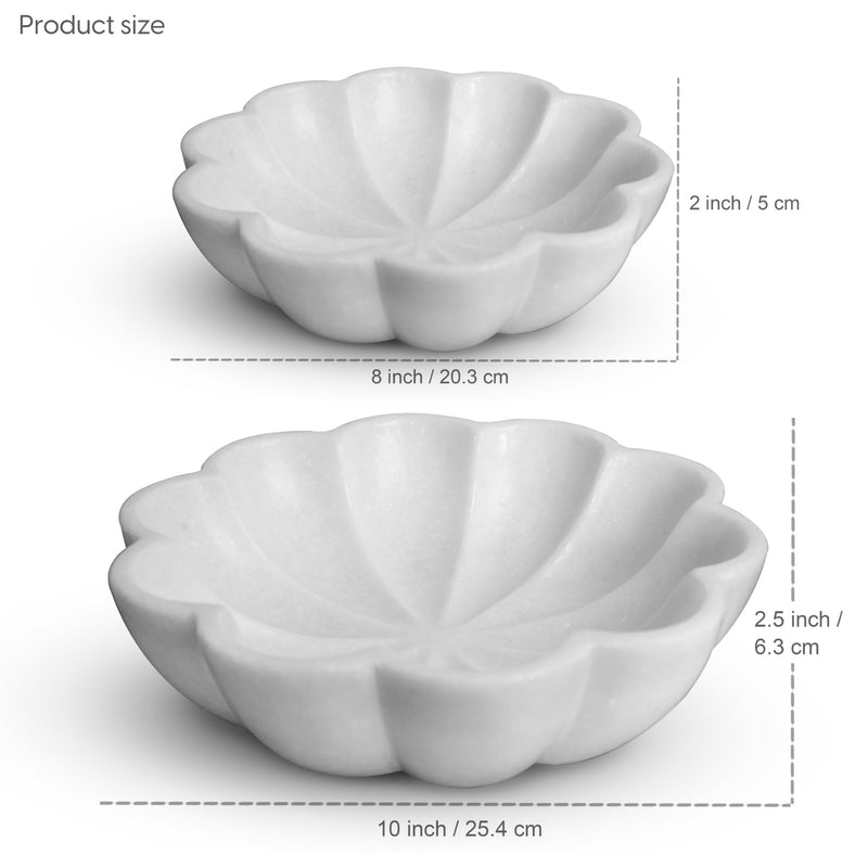 Marble Fruit Bowl  | Handicraft Bazaar