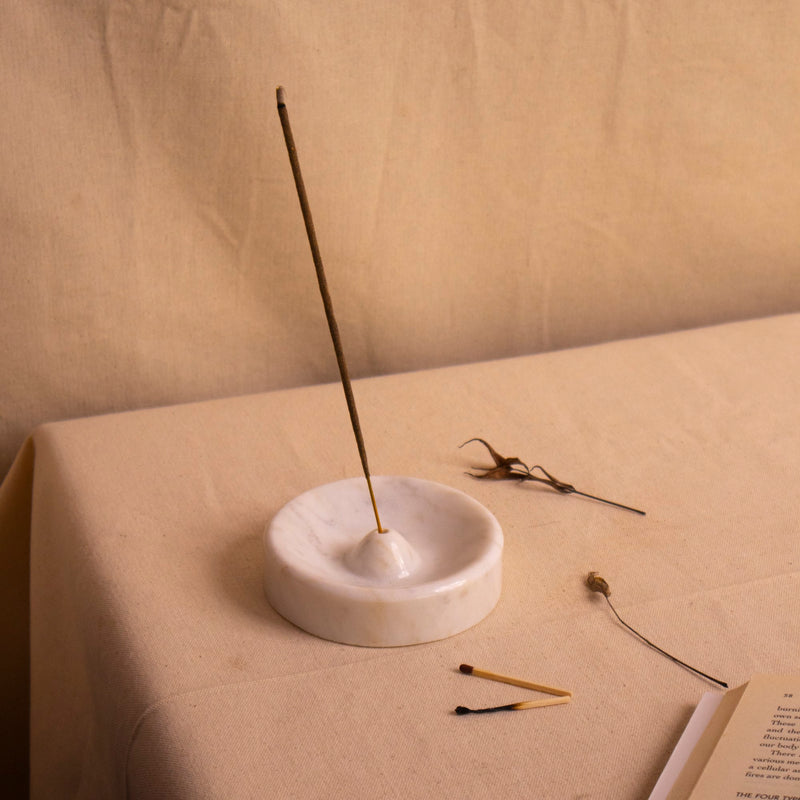 Incense Stick holder White - Handicraft Bazaar