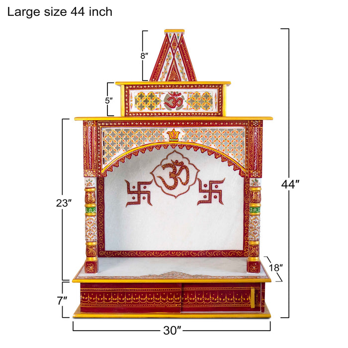 Marble Temple for Home Large- Handicraft Bazaar