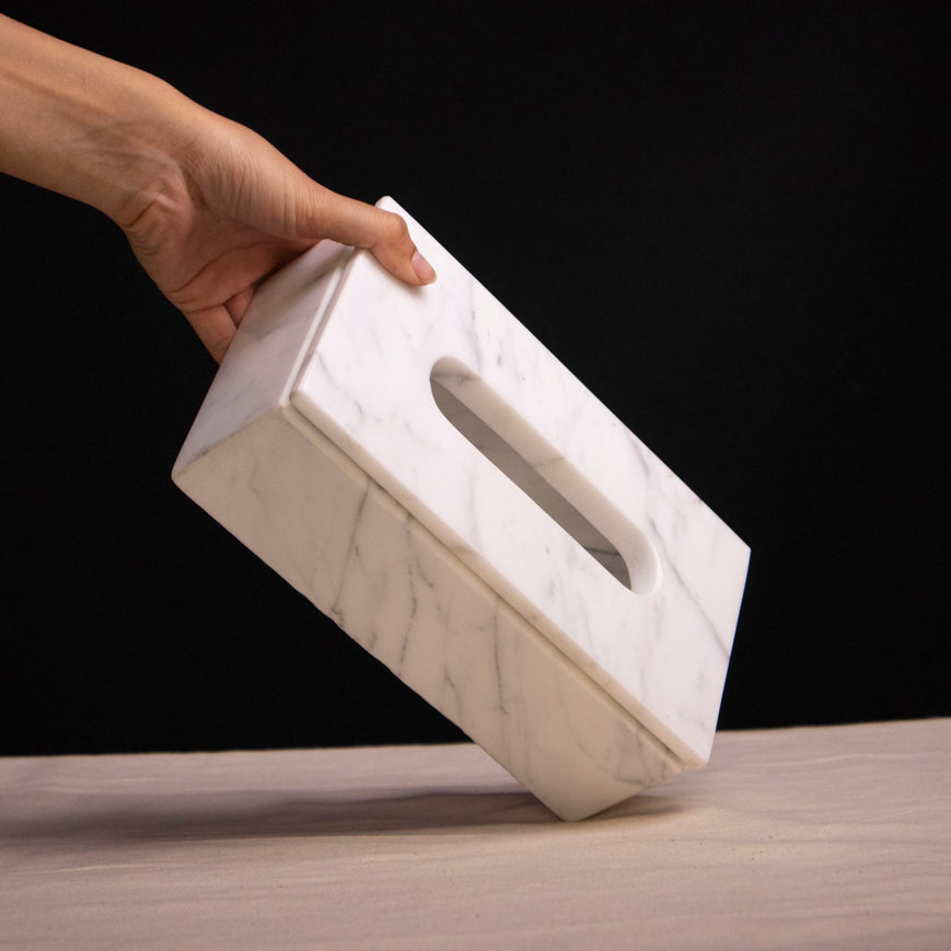 marble tissue box