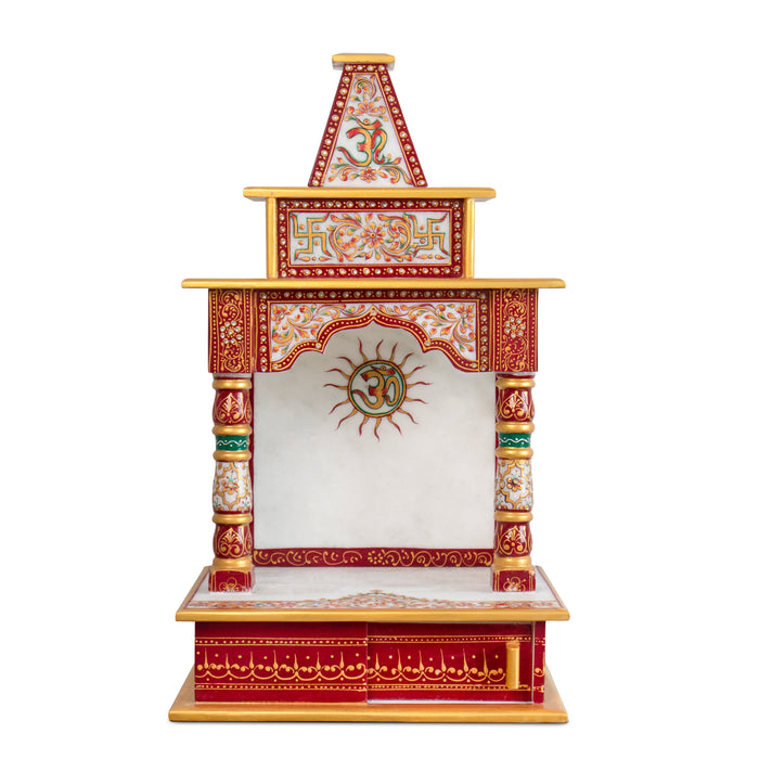 Marble Temple for Home Small - Handicraft Bazaar