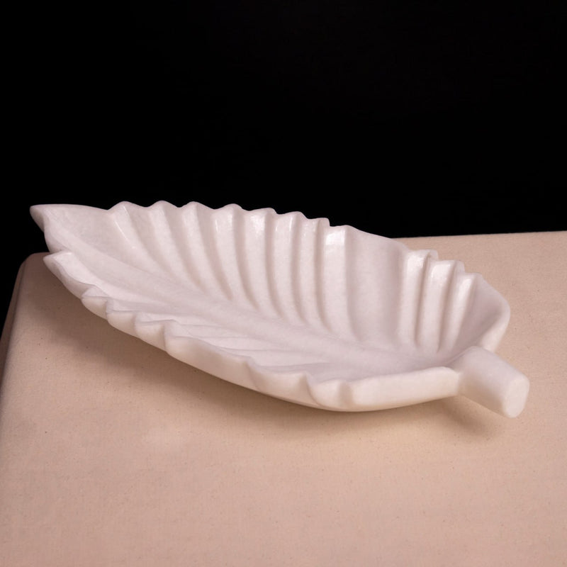 Marble Urli (Leaf) - Handicraft Bazaar