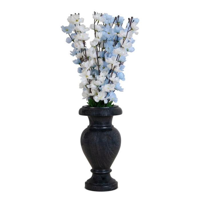 Marble Flower Vase - Black