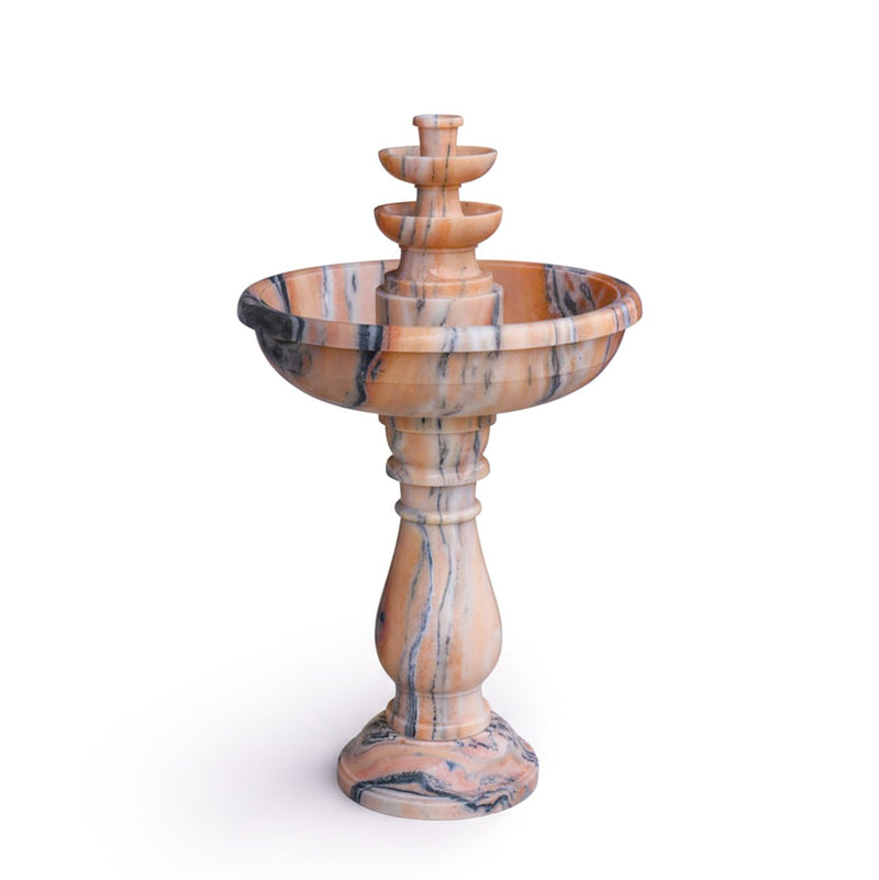 Marble Fountain Makrana Pink - Handicraft Bazaar
