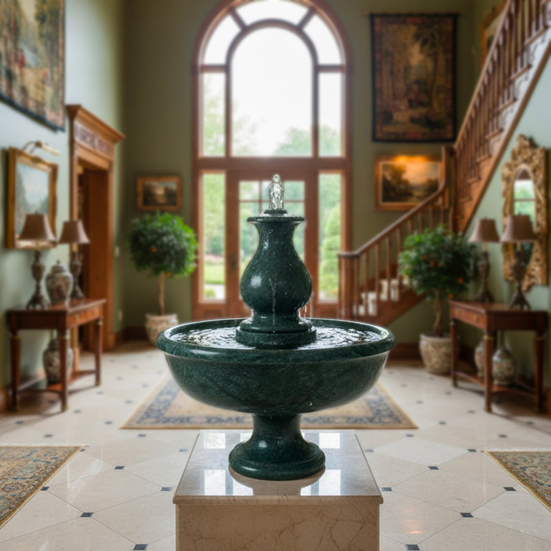 Marble Fountain Green(Small) - Handicraft Bazaar