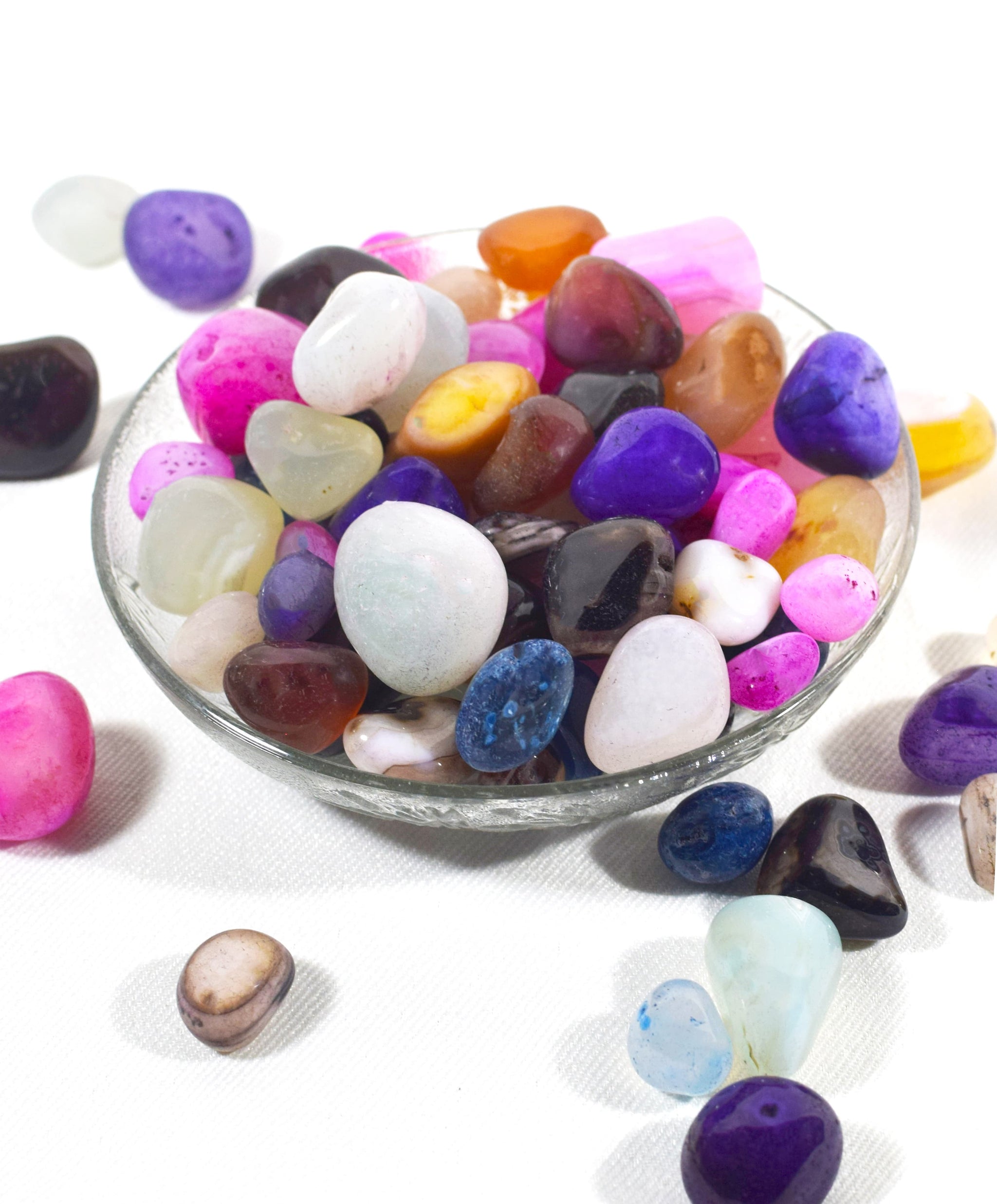 White Quartz/Black Quartz/ Onex Multi Color Quartz Pebbles | Buy Now ...