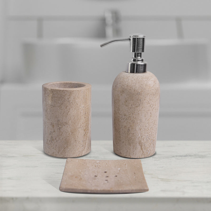 Marble Bathroom Set Dyna - Handicraft Bazaar