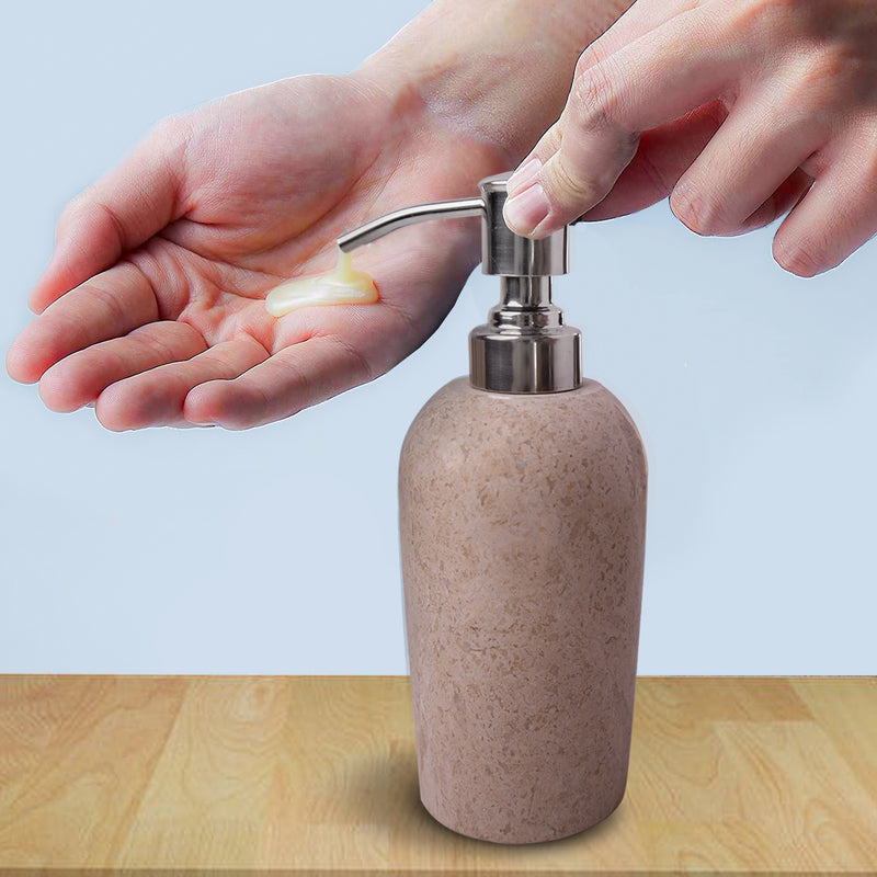 Marble Soap Lotion Dispenser (Dyna) | Handicraft Bazaar