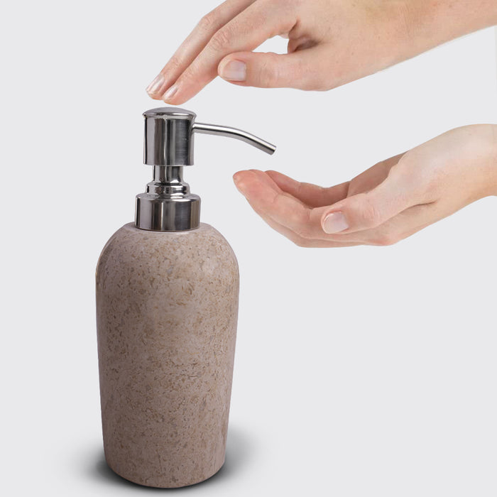 Marble Soap Lotion Dispenser (Dyna) | Handicraft Bazaar