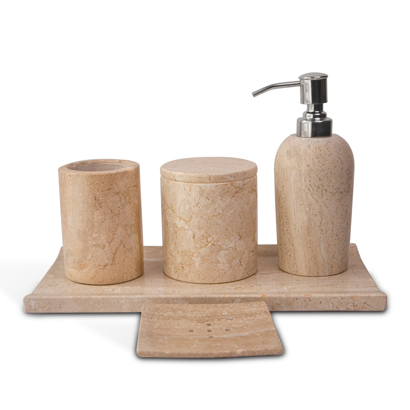 Marble Bathroom Set Dyna - Handicraft Bazaar