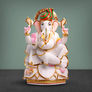 marble ganesh murti