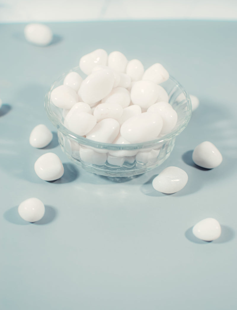 White Quartz Pebbles