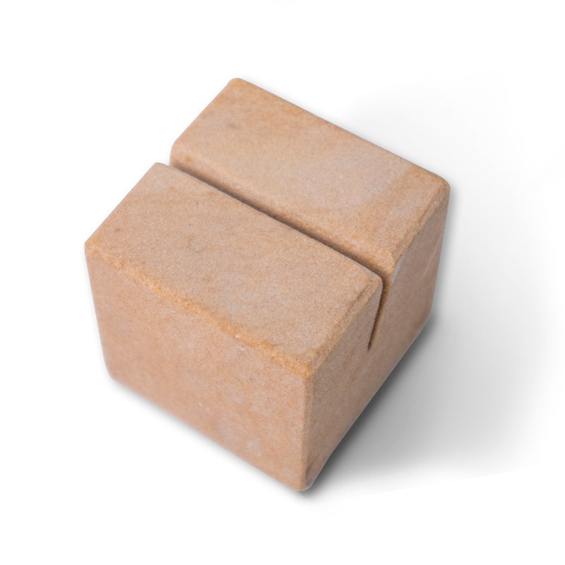 Marble Card Holder (Brown) | Handicraft Bazaar