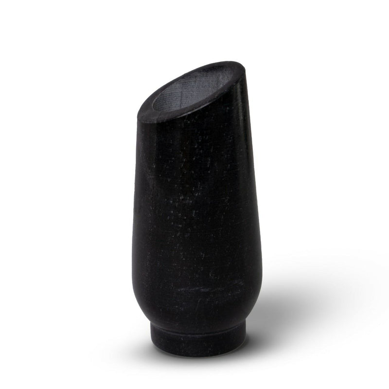 Marble Flower Vase, Black - Handicraft Bazaar