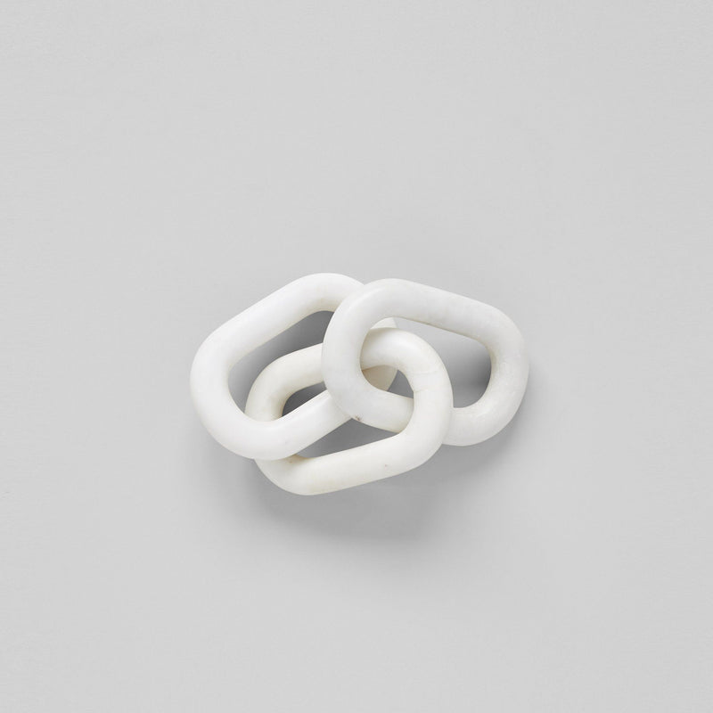 Marble Chain Link White - Handicraft Bazaar