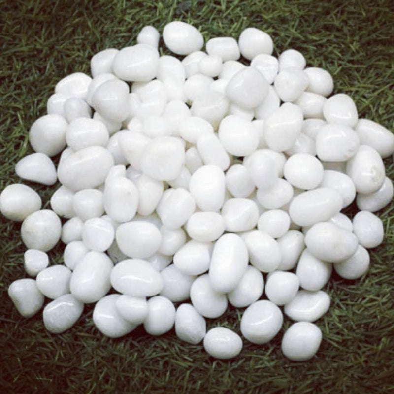White Quartz Pebbles