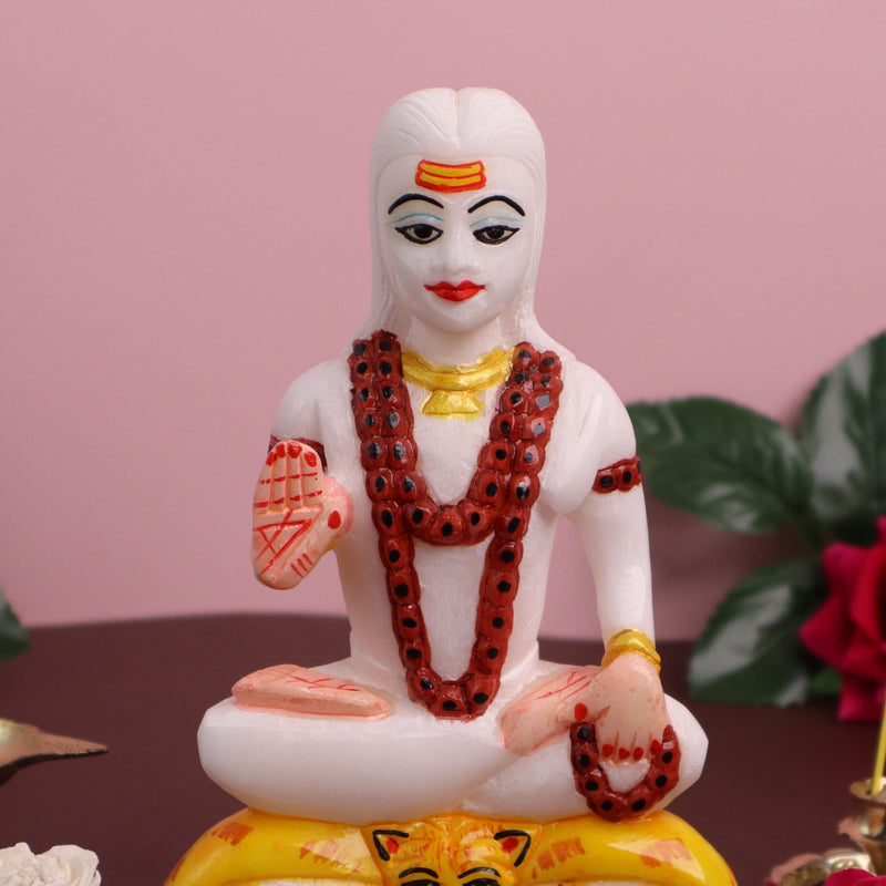 Baba Balaknath, White Marble Statue - Handicraft Bazaar