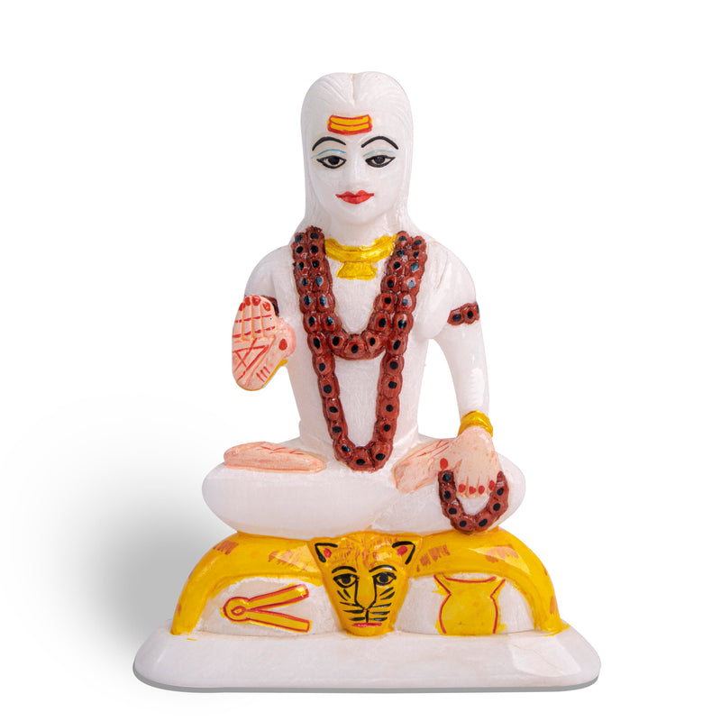Baba Balaknath, White Marble Statue - Handicraft Bazaar
