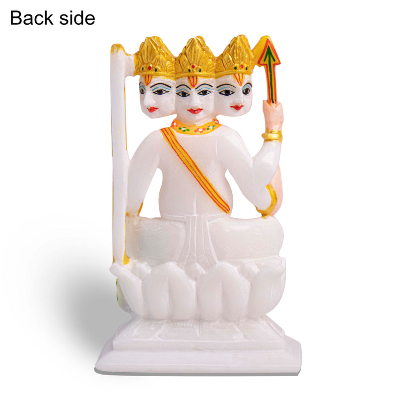 Lord Kartikeya, White Marble Statue - Handicraft Bazaar