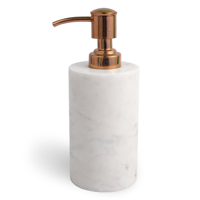 Marble Soap Lotion Dispenser (Wonder White) | Handicraft Bazaar