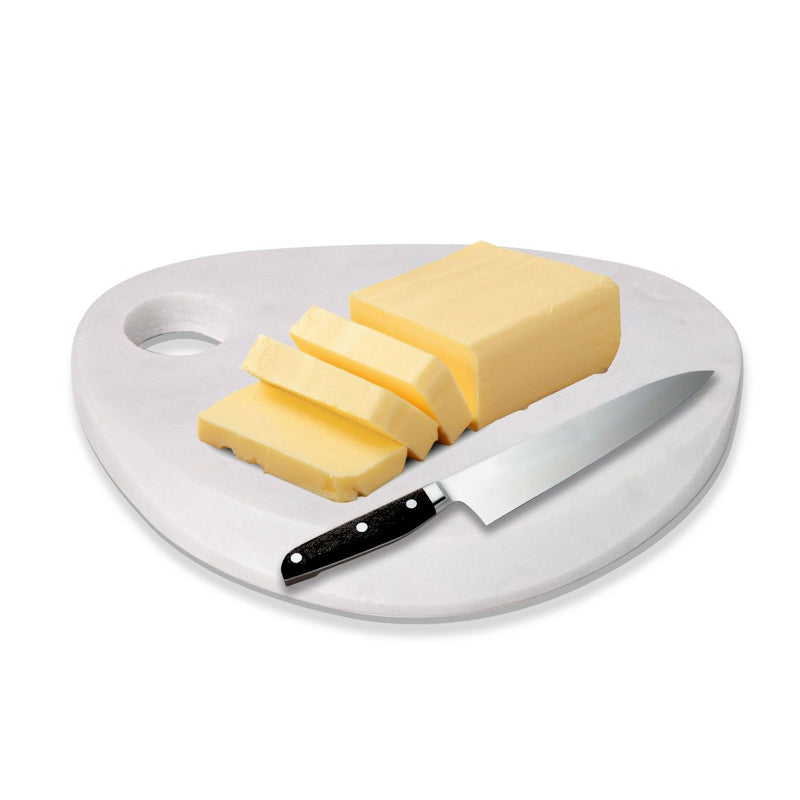 Marble Cheese Board, 8 Inches - Handicraft Bazaar